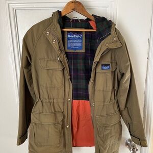 Penfield jacket women’s 60 40 parka flannel lined